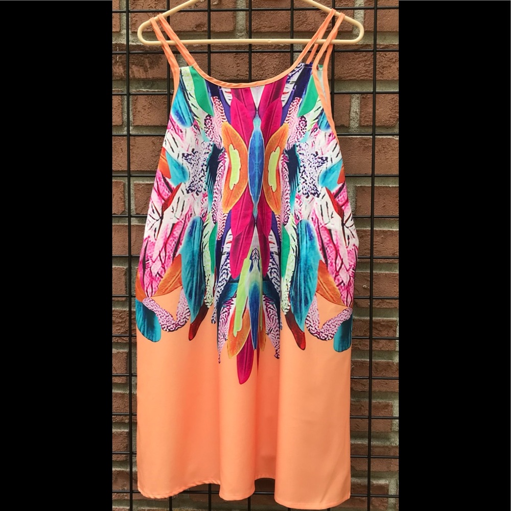 Multi Color Boho Dress